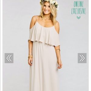 XS SHOWMEYOURMUMU Caitlin Bridesmaid Dress